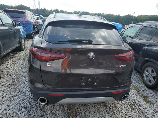 ZASFAKPN5J7B87823 - 2018 ALFA ROMEO STELVIO SPORT BROWN photo 6