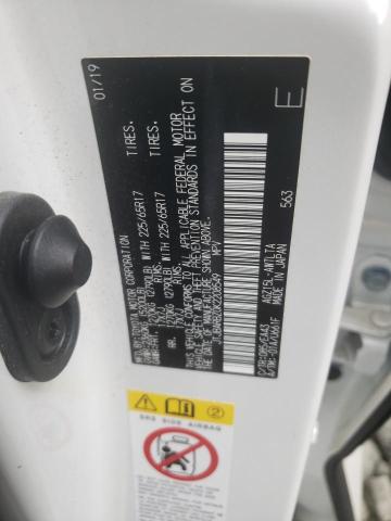 JTJBARBZ0K2208549 - 2019 LEXUS NX 300 BASE 白色 照片 12