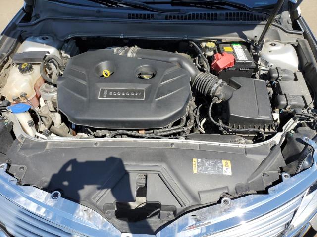 3LN6L2G95ER834480 - 2014 LINCOLN MKZ SILVER photo 11