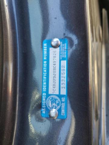 1C4RJFDJ0EC497826 - 2014 JEEP GRAND CHEROKEE SRT-8 GRAY photo 13