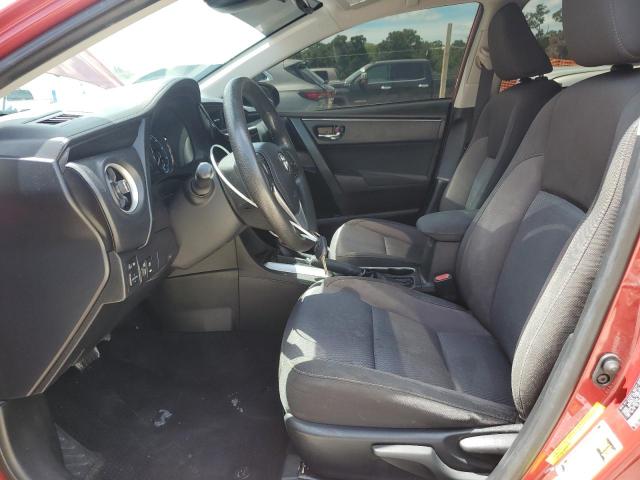 5YFBURHE3JP790029 - 2018 TOYOTA COROLLA L RED photo 7