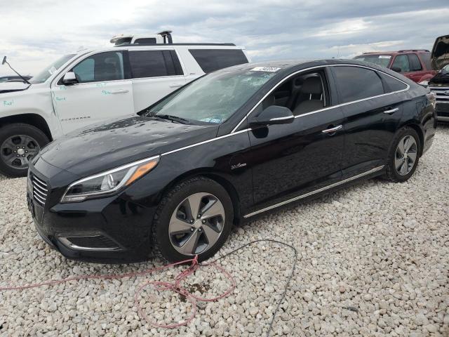 KMHE54L22GA030855 - 2016 HYUNDAI SONATA PLUG-IN HYBRID BLACK photo 1