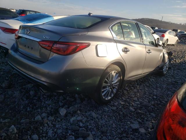 JN1EV7BP3MM706892 - 2021 INFINITI Q50 LUXE GRAY photo 3