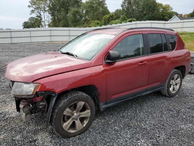 1C4NJCBA1GD574118 - 2016 JEEP COMPASS SPORT RED photo 1