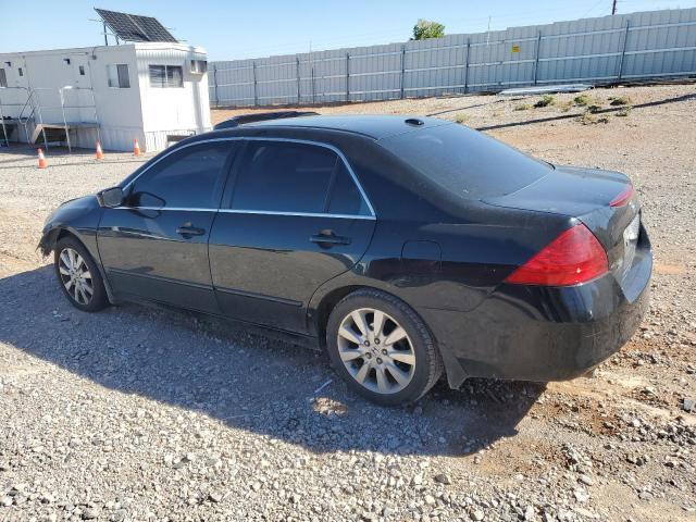 1HGCM66577A091829 - 2007 HONDA ACCORD EX BLACK photo 2