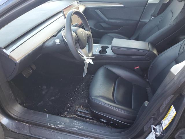 5YJ3E1EB8NF194090 - 2022 TESLA MODEL 3 Gris foto 7