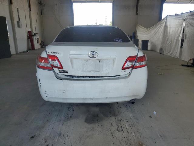 4T4BF3EK5AR041626 - 2010 TOYOTA CAMRY BASE WHITE photo 6