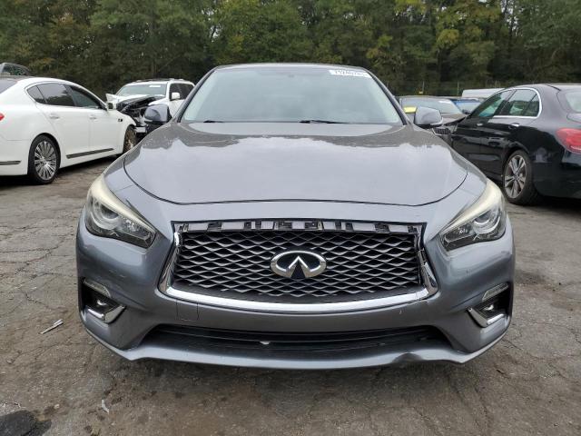 JN1EV7AP2JM353638 - 2018 INFINITI Q50 LUXE GRAY photo 5