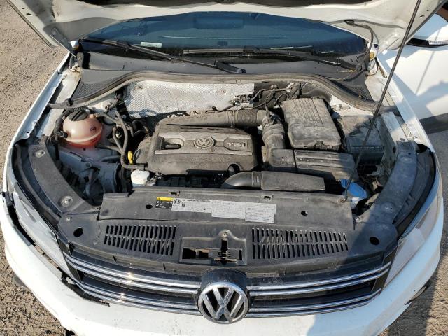 WVGJV7AX5FW532825 - 2015 VOLKSWAGEN TIGUAN S WHITE photo 12