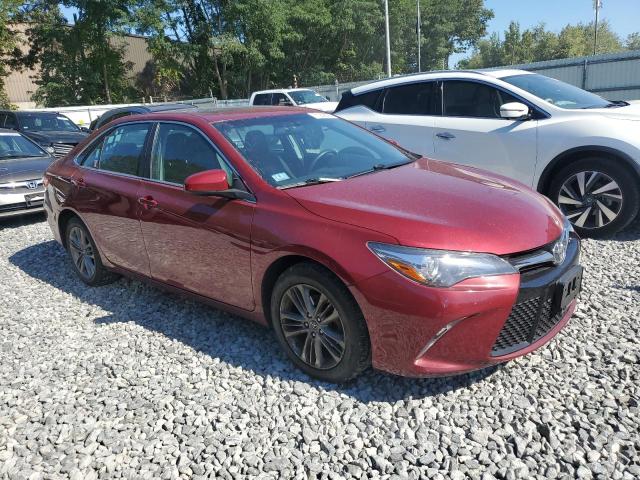 4T1BF1FK8HU713606 - 2017 TOYOTA CAMRY LE RED photo 4