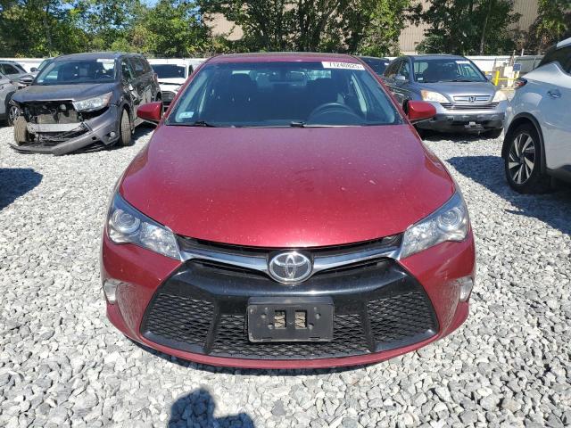 4T1BF1FK8HU713606 - 2017 TOYOTA CAMRY LE RED photo 5
