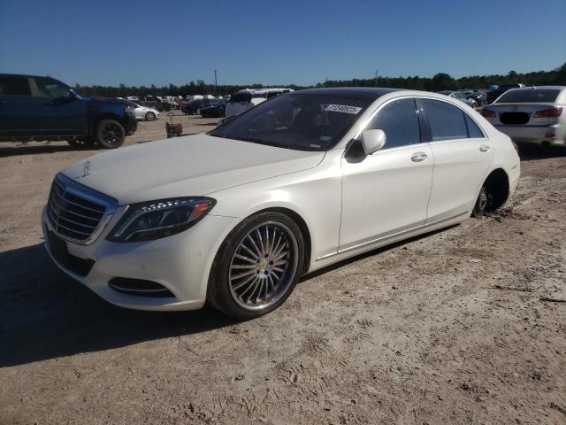 WDDUG8CB8EA027091 - 2014 MERCEDES-BENZ S 550 WHITE photo 1