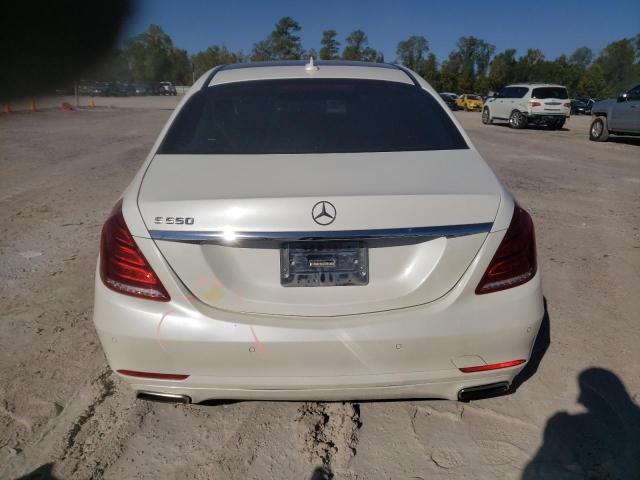 WDDUG8CB8EA027091 - 2014 MERCEDES-BENZ S 550 WHITE photo 6