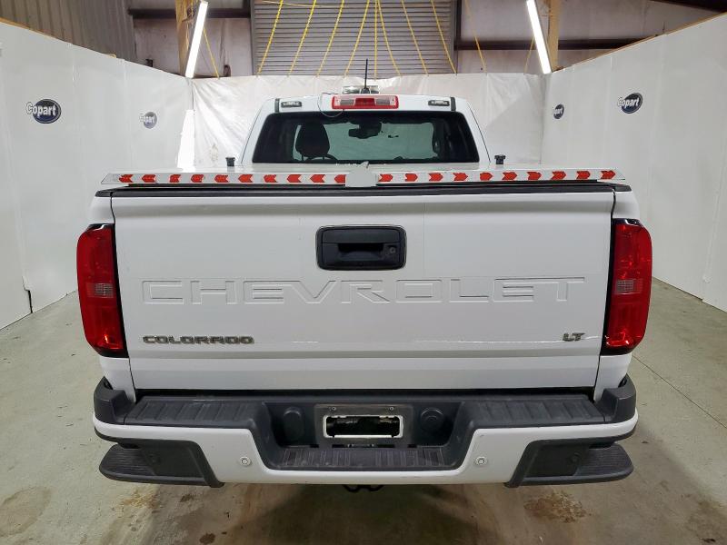 1GCHTCEA1N1248014 - 2022 CHEVROLET COLORADO LT WHITE photo 6