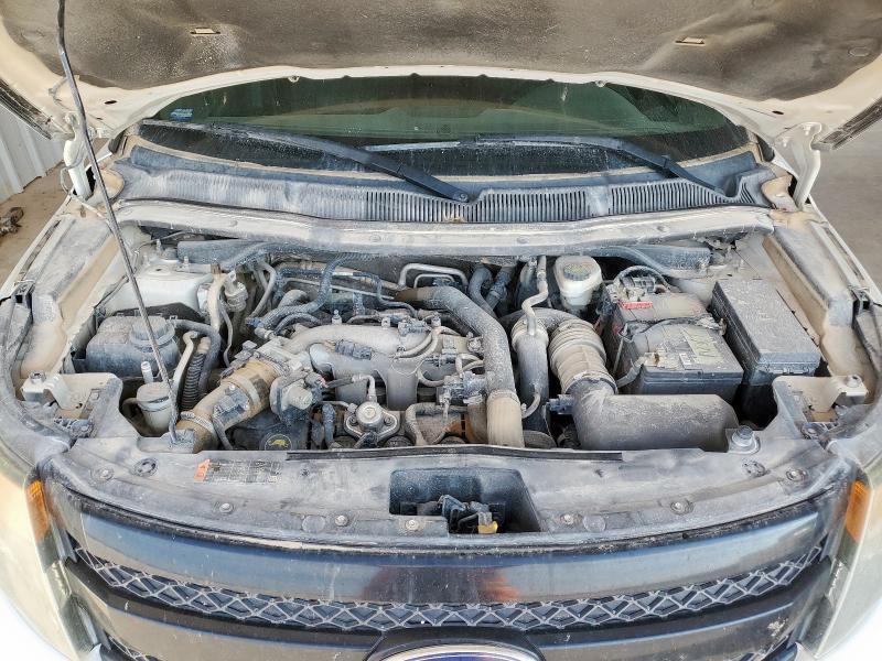 1FM5K8GT0FGA08917 - 2015 FORD EXPLORER SPORT თეთრი ფოტო 12