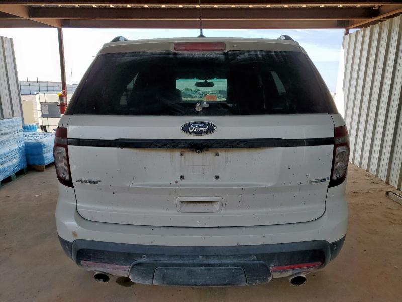 1FM5K8GT0FGA08917 - 2015 FORD EXPLORER SPORT თეთრი ფოტო 6