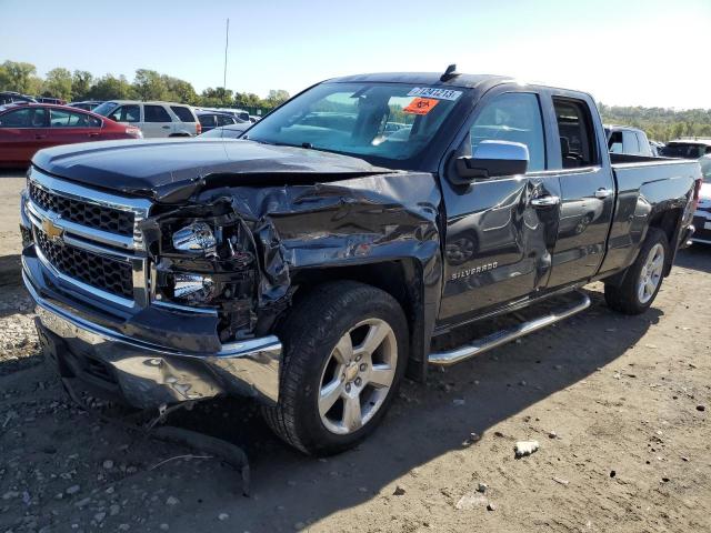 1GCVKPEC9FZ395778 - 2015 CHEVROLET SILVERADO K1500 GRAY photo 1