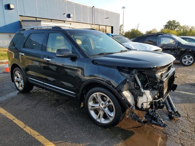 1FM5K8F85DGC41265 - 2013 FORD EXPLORER LIMITED BLACK photo 4