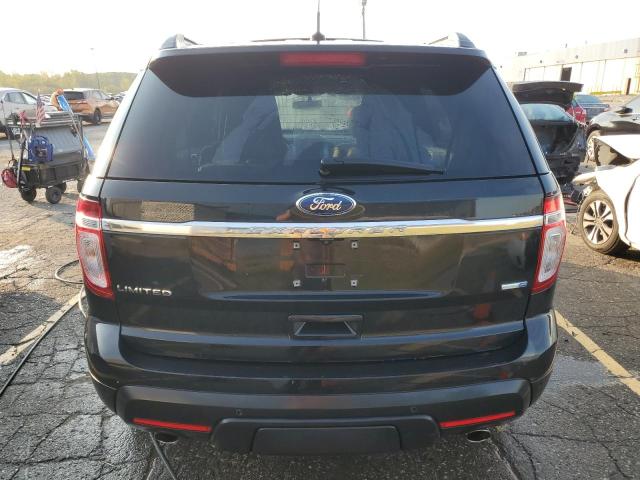 1FM5K8F85DGC41265 - 2013 FORD EXPLORER LIMITED BLACK photo 6