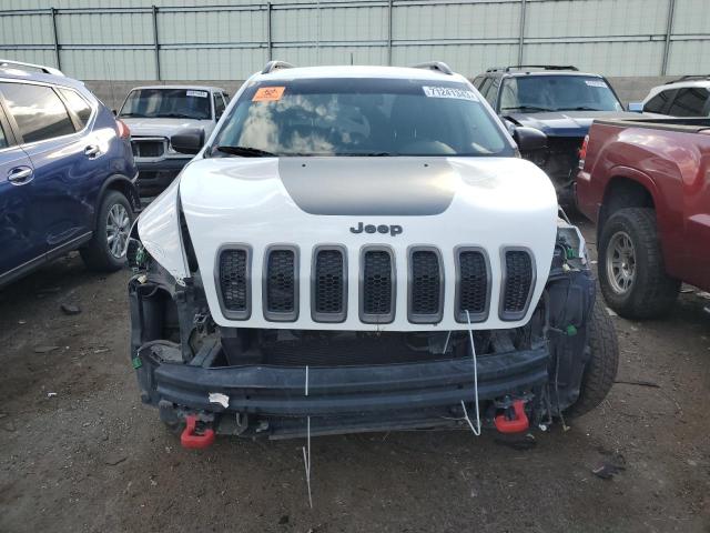 1C4PJMBS5FW686866 - 2015 JEEP CHEROKEE TRAILHAWK WHITE photo 5