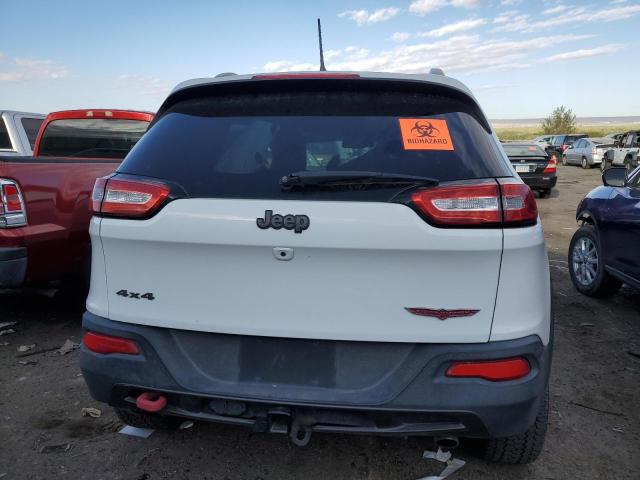 1C4PJMBS5FW686866 - 2015 JEEP CHEROKEE TRAILHAWK WHITE photo 6