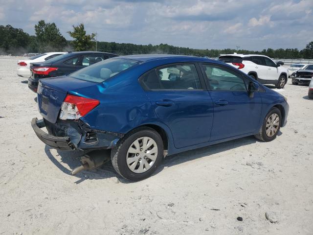 19XFB2F54CE066999 - 2012 HONDA CIVIC LX BLUE photo 3