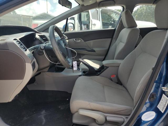 19XFB2F54CE066999 - 2012 HONDA CIVIC LX BLUE photo 7