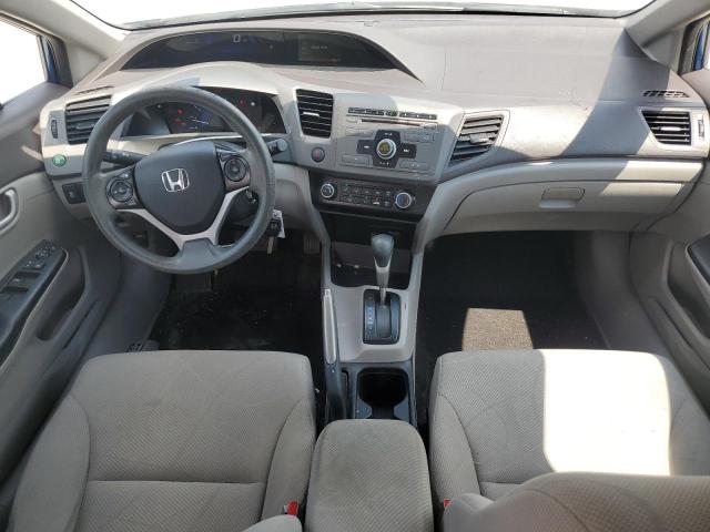 19XFB2F54CE066999 - 2012 HONDA CIVIC LX BLUE photo 8