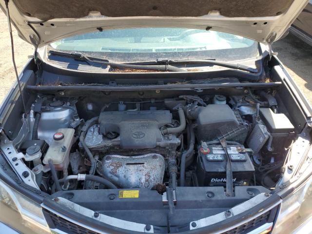 JTMBFREV0FD138123 - 2015 TOYOTA RAV4 LE SILVER photo 12
