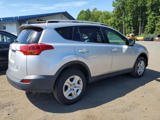 JTMBFREV0FD138123 - 2015 TOYOTA RAV4 LE SILVER photo 3