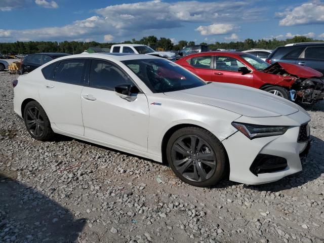 19UUB6F53MA008533 - 2021 ACURA TLX TECH A WHITE photo 4