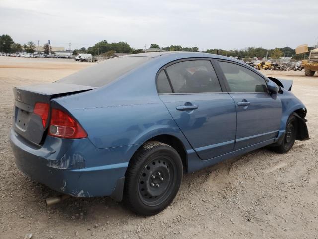 1HGFA16587L118887 - 2007 HONDA CIVIC LX BLUE photo 3