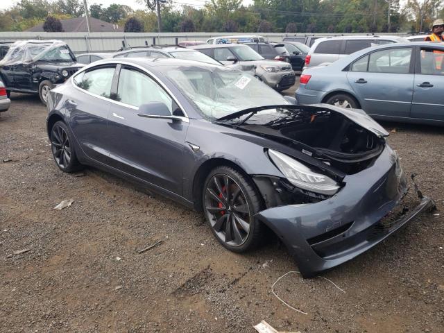 5YJ3E1EC4LF713335 - 2020 TESLA MODEL 3 BLACK photo 4