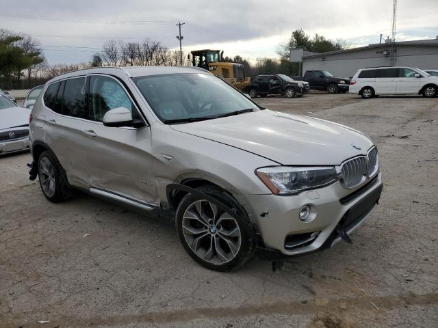 5UXWX9C5XG0D83314 - 2016 BMW X3 XDRIVE28I SILVER photo 4