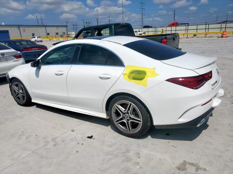 WDD5J4HB0LN077691 - 2020 MERCEDES-BENZ CLA 250 4MATIC WHITE photo 2