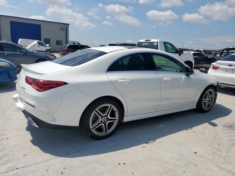 WDD5J4HB0LN077691 - 2020 MERCEDES-BENZ CLA 250 4MATIC WHITE photo 3