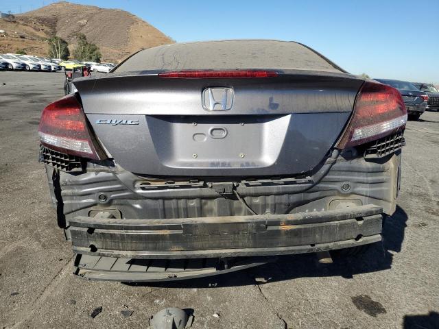 2HGFG3A89EH503719 - 2014 HONDA CIVIC EX GRAY photo 6