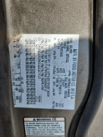 1FMZU75WX2ZC05725 - 2002 FORD EXPLORER LIMITED Or photo 13