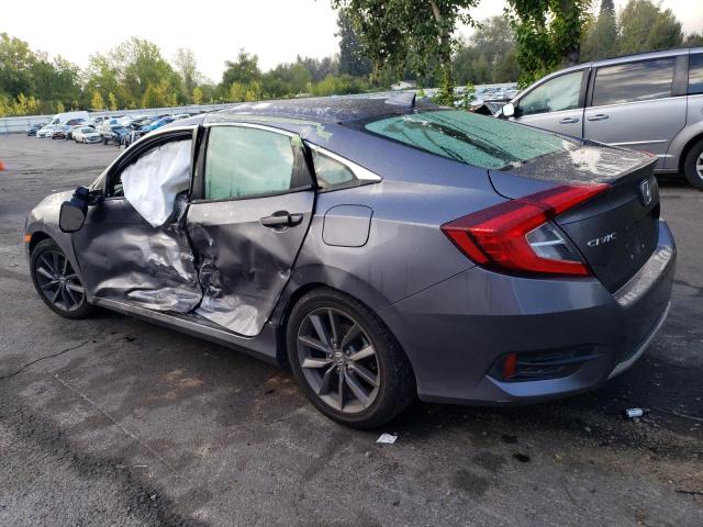 19XFC1F71LE203678 - 2020 HONDA CIVIC EXL GRAY photo 2