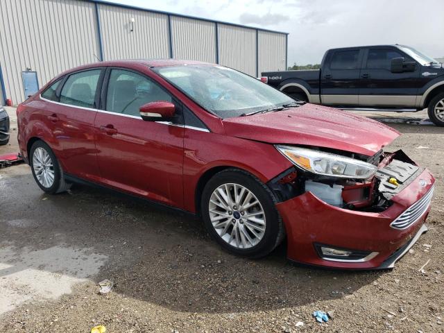 1FADP3J21HL306364 - 2017 FORD FOCUS TITANIUM RED photo 4