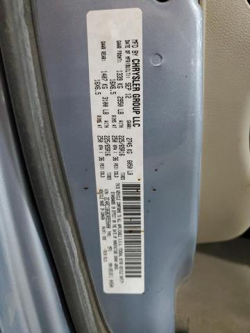 2C4RC1BG8DR555000 - 2013 CHRYSLER TOWN & COU TOURING ლურჯი ფოტო 14