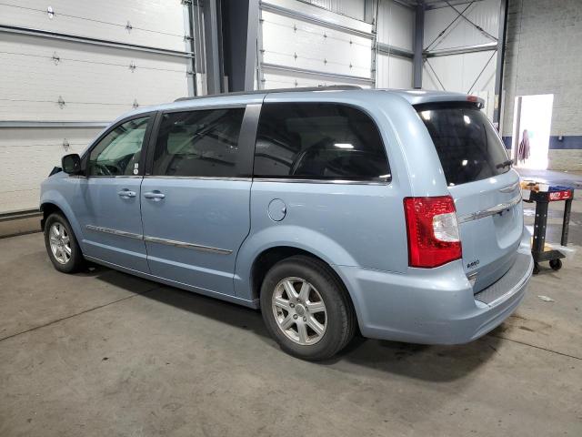 2C4RC1BG8DR555000 - 2013 CHRYSLER TOWN & COU TOURING ლურჯი ფოტო 2