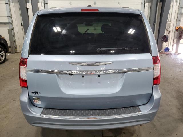 2C4RC1BG8DR555000 - 2013 CHRYSLER TOWN & COU TOURING ლურჯი ფოტო 6