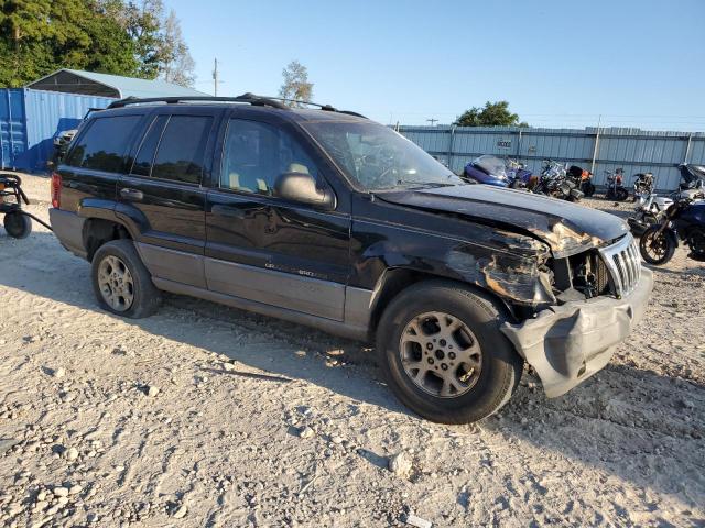 1J4GX48S71C662191 - 2001 JEEP GRAND CHER LAREDO BLACK photo 4