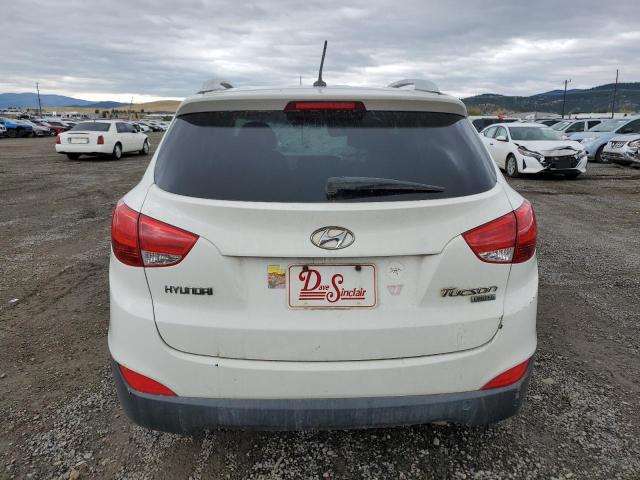 KM8JUCAC0BU213668 - 2011 HYUNDAI TUCSON GLS WHITE photo 6