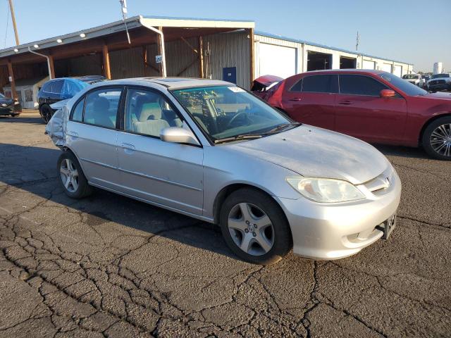 2HGES26744H559537 - 2004 HONDA CIVIC EX SILVER photo 4
