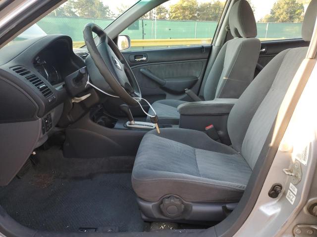 2HGES26744H559537 - 2004 HONDA CIVIC EX SILVER photo 7