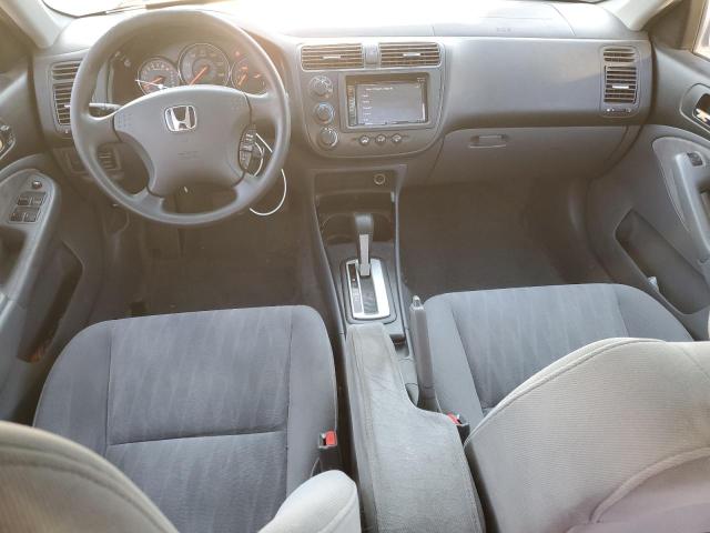 2HGES26744H559537 - 2004 HONDA CIVIC EX SILVER photo 8