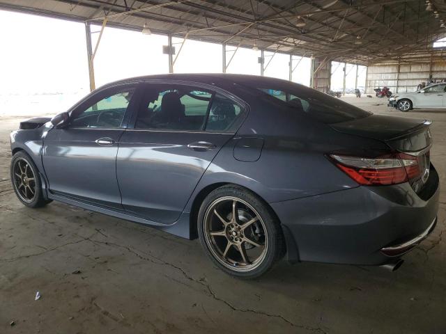 1HGCR2F5XHA196442 - 2017 HONDA ACCORD SPORT GRAY photo 2