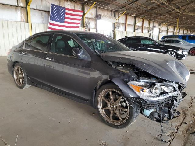 1HGCR2F5XHA196442 - 2017 HONDA ACCORD SPORT GRAY photo 4